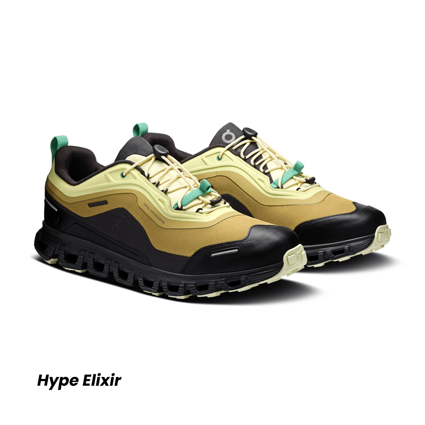 On Running Cloud 6 Geo Waterproof vert lime Safari – Image 2