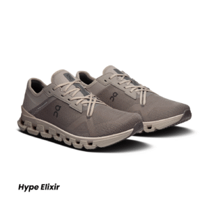 Alternative view of On Running Cloud X 4 AD cendre Desert