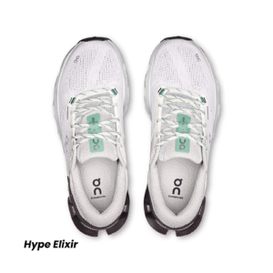 Alternative view of On Running Cloudflyer 5 blanc Pebble