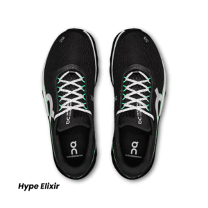 Alternative view of On Running Cloudmonster 2 noir glacier