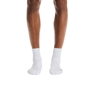 Alternative view of On Running Court Sock Mid blanc Bloom