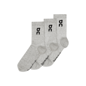 On Running Logo Sock High 3P Heather gris