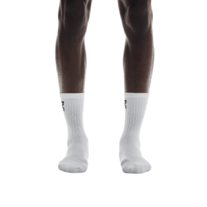 Alternative view of On Running Logo Sock High 3P blanc
