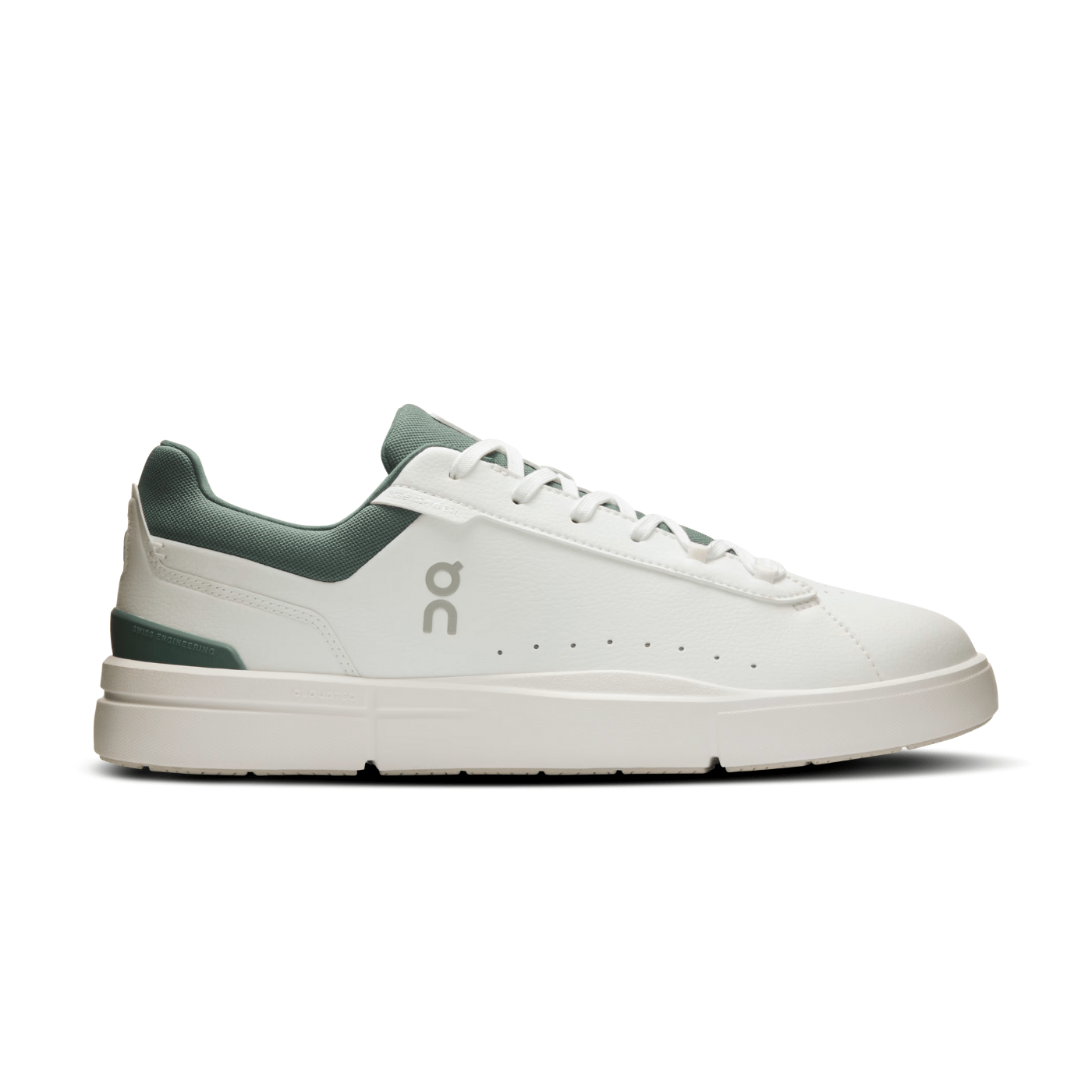 On Running The Roger Advantage blanc olive