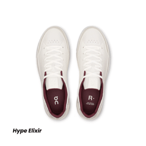 Alternative view of On Running The Roger Centre Court ivoire Maroon