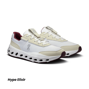 Alternative view of On Running THE ROGER Wildcard ivoire Maroon